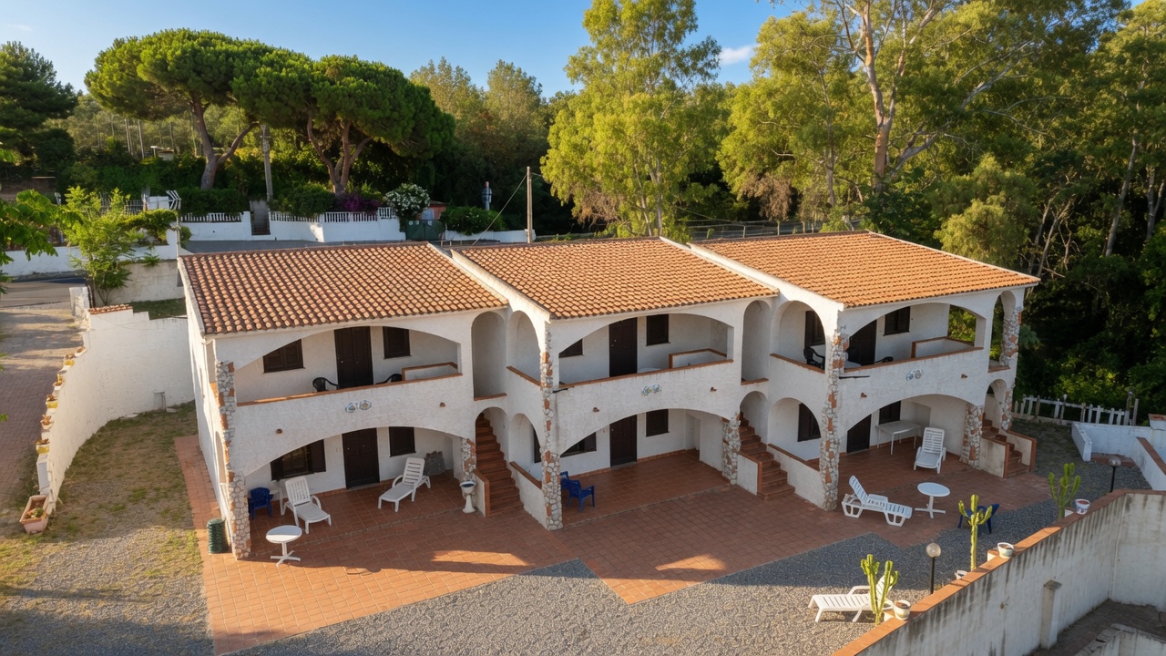 La Baia dei Sogni - vista dal cortile